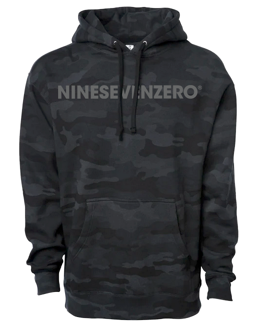 NSZ Heavy Hoodie - Black Camo