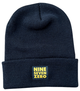 NSZ Solid Cuffed Beanie - Black