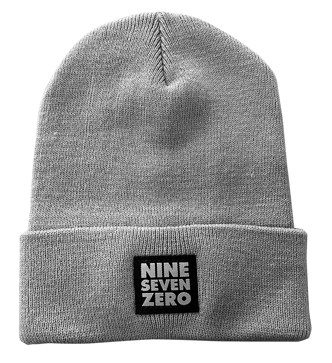 NSZ Solid Cuffed Beanie - Gray