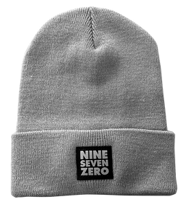 NSZ Solid Cuffed Beanie - Gray