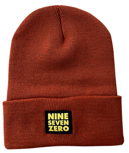 NSZ Solid Cuffed Beanie - Rust